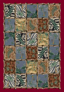 Cayman Isle Ruby Signature Collection Area Rug