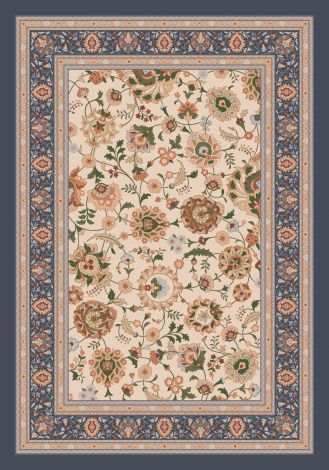 Aydin Metal Grey Pastiche Collection Area Rug