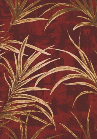 Rain Forest Russet Pastiche Collection Area Rug