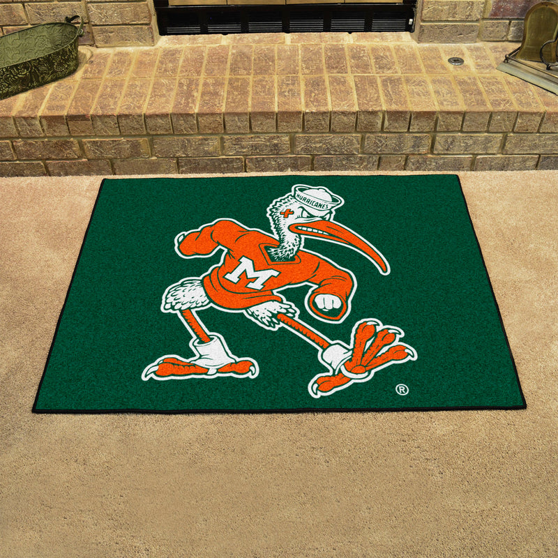 University of Miami Sebastian the Ibis Collegiate All Star Mat