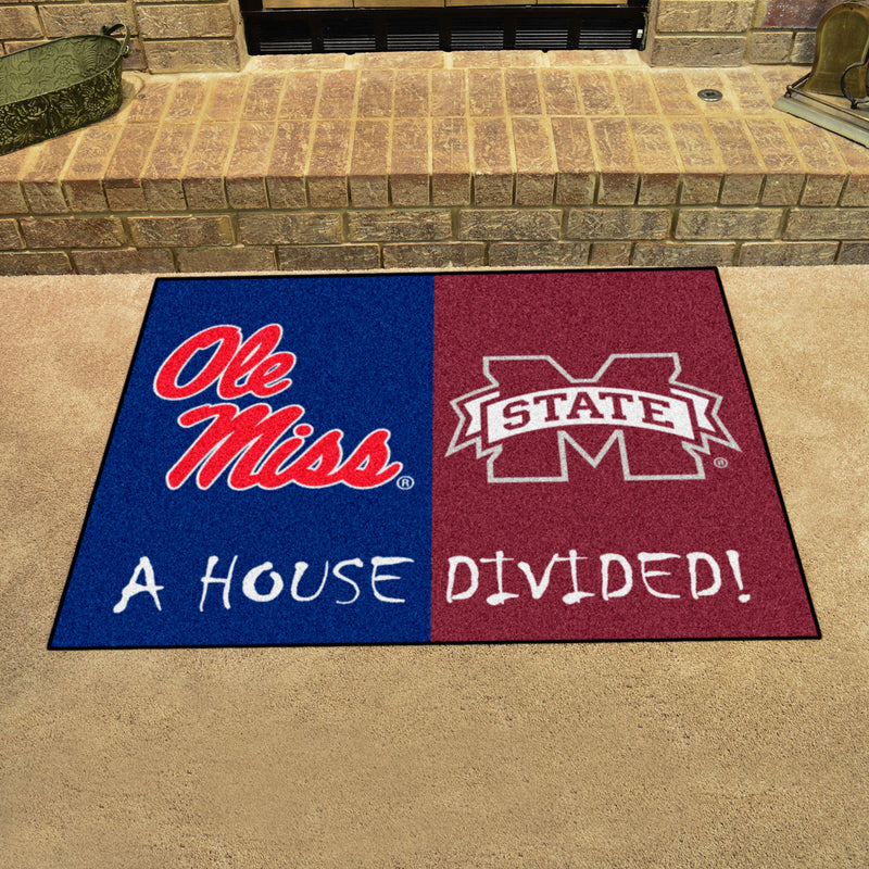 House Divided - Mississippi / Mississippi State Collegiate Mat