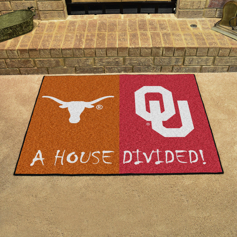 House Divided - Texas / Oklahoma Collegiate Mat