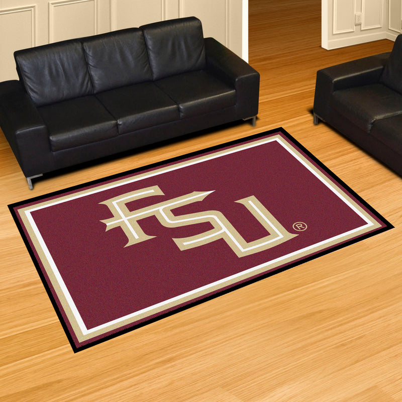 Florida State University Collegiate 5x8 Plush Rug