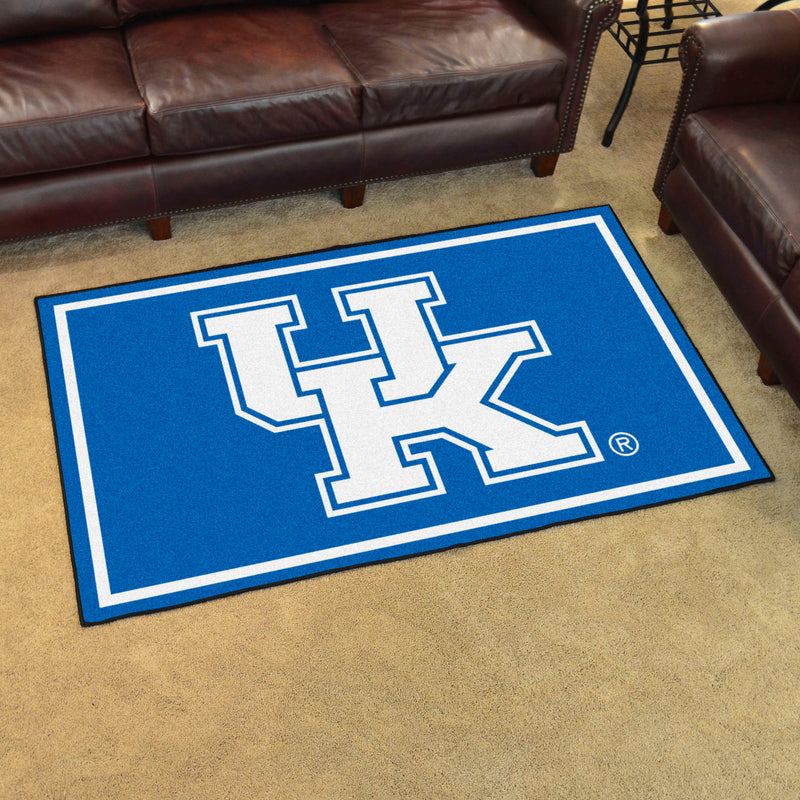 University of Kentucky Collegiate 4x6 Plush Rug