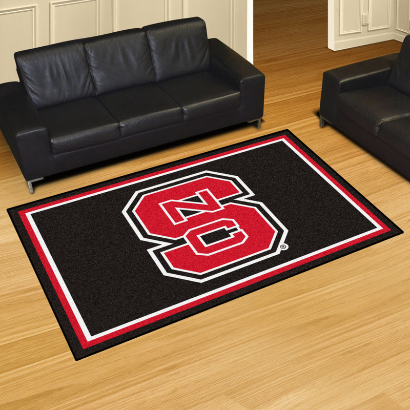 North Carolina State University Collegiate 5x8 Plush Rug