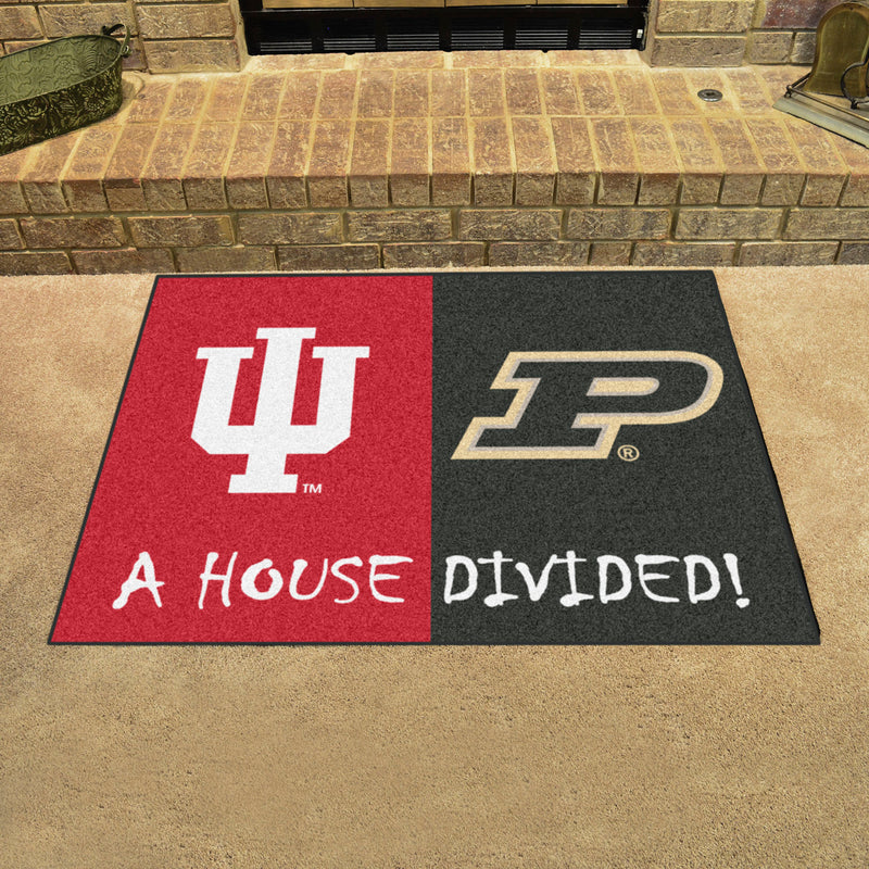 House Divided - Indiana / Purdue Collegiate Mat