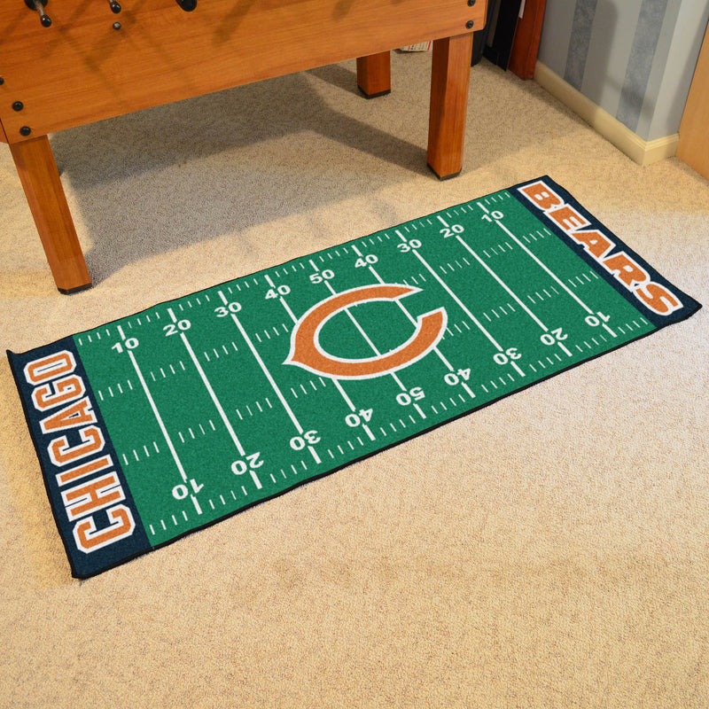 Chicago Bears NFL Football Field Runner Mats