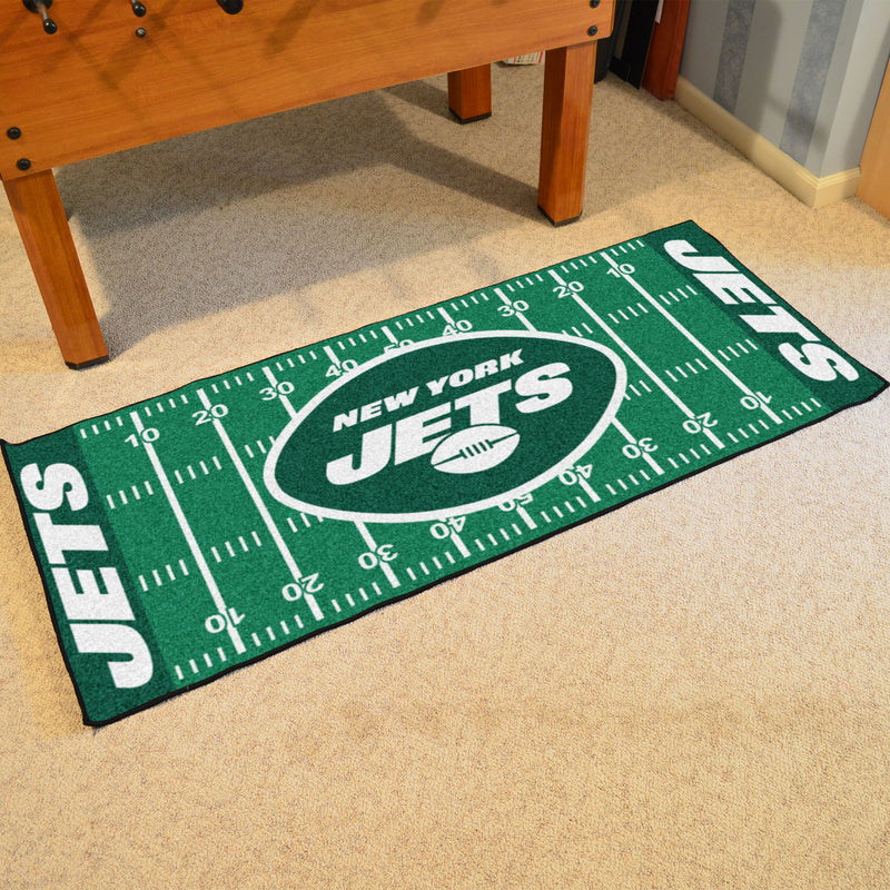New York Jets NFL Football Field Runner Mats
