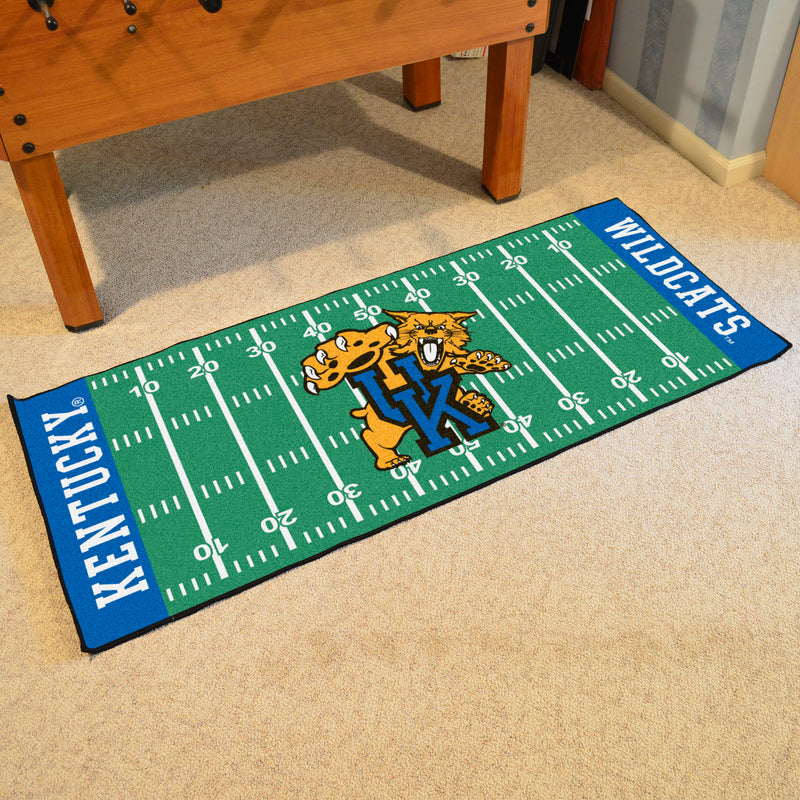 University of Kentucky Wildcats Collegiate Football Field Runner Mat