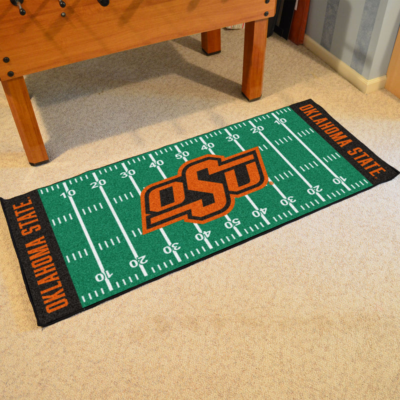 Oklahoma State University Collegiate Football Field Runner Mat