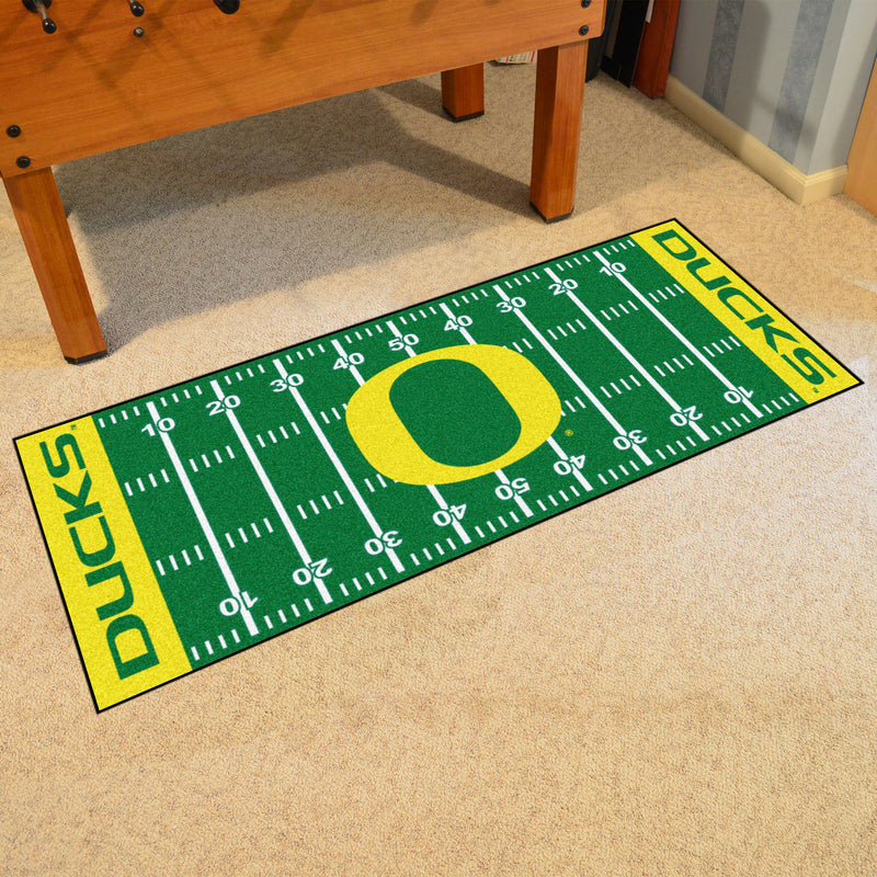 University of Oregon Collegiate Football Field Runner Mat