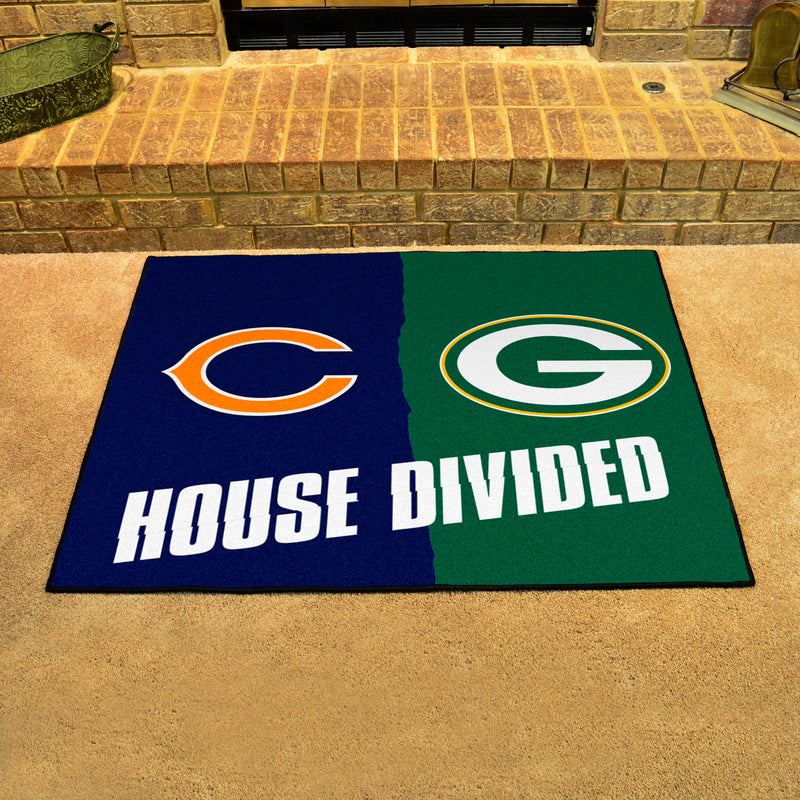 House Divided - Bears / Packers NFL Mats