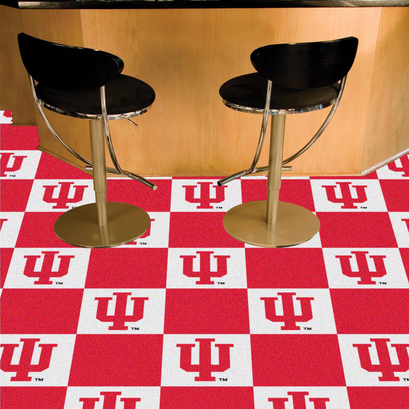 Indiana University Collegiate Team Carpet Tiles