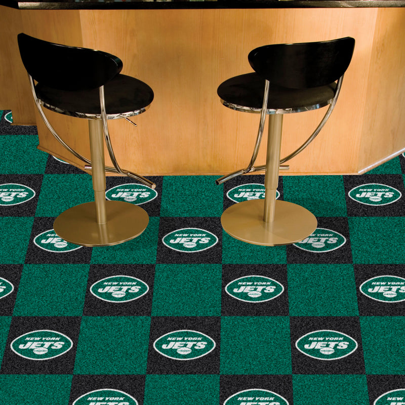 New York Jets NFL Team Carpet Tiles