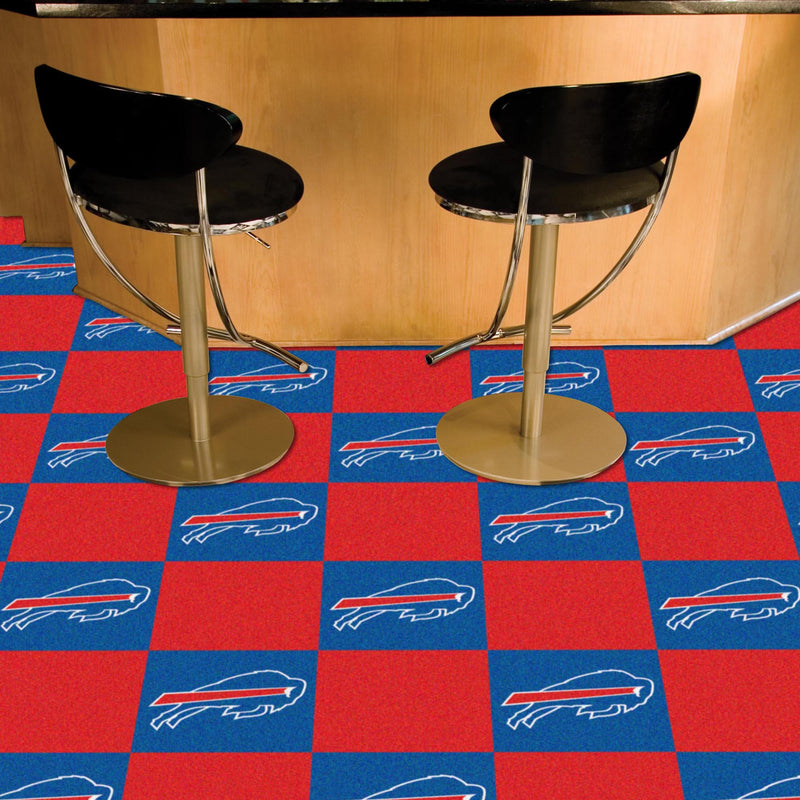 Buffalo Bills NFL Team Carpet Tiles