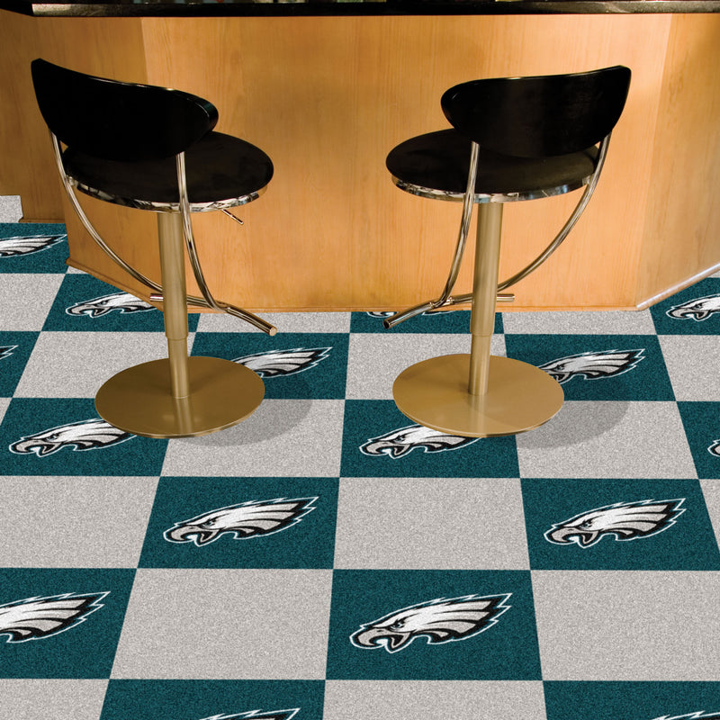 Philadelphia Eagles NFL Team Carpet Tiles