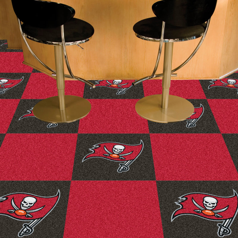 Tampa Bay Buccaneers NFL Team Carpet Tiles