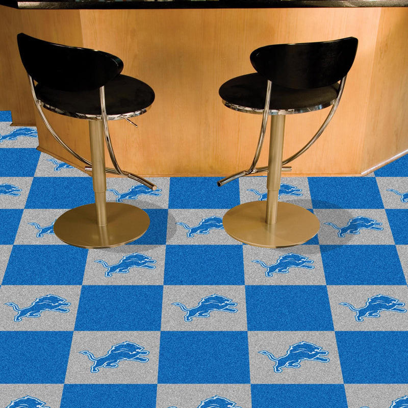 Detroit Lions NFL Team Carpet Tiles