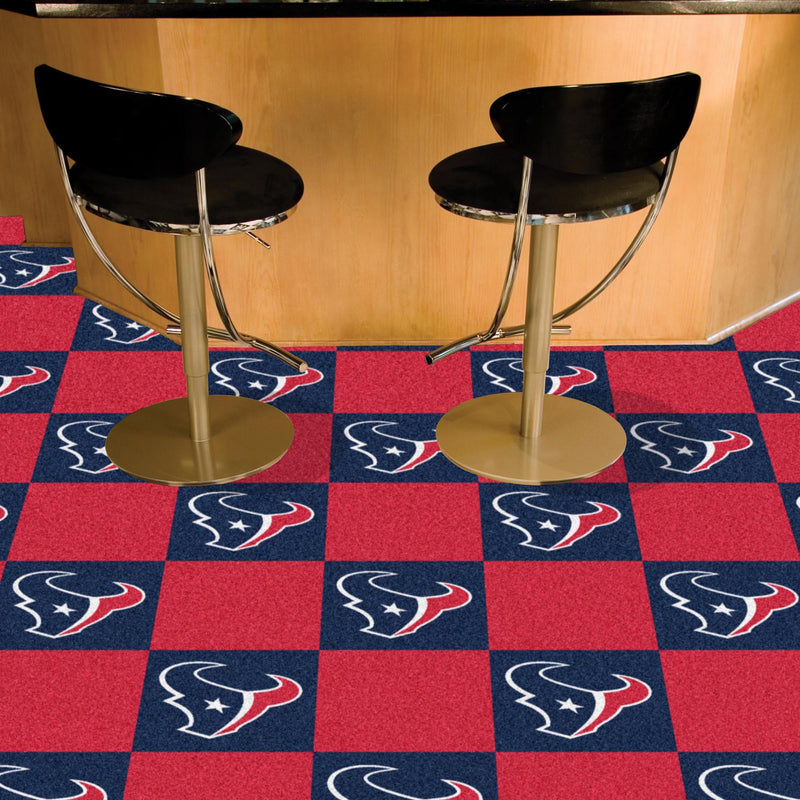 Houston Texans NFL Team Carpet Tiles