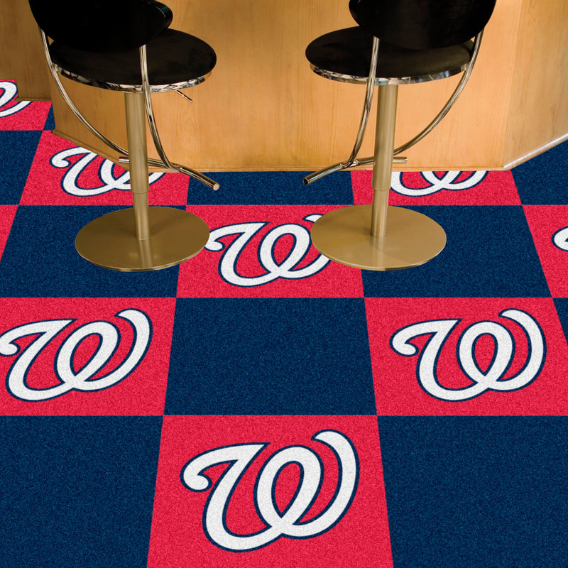 Washington Nationals MLB Team Carpet Tiles