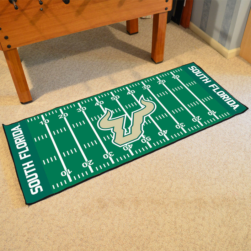 University of South Florida Collegiate Football Field Runner Mat