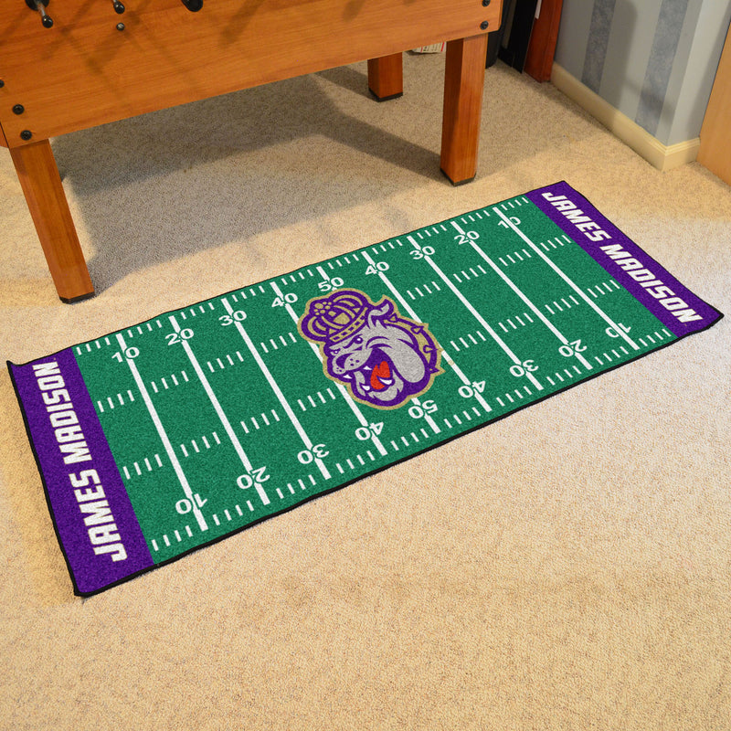 James Madison University Collegiate Football Field Runner Mat