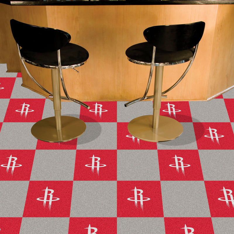Houston Rockets NBA Team Carpet Tiles