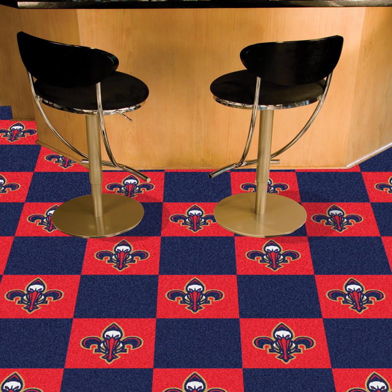New Orleans Pelicans NBA Team Carpet Tiles
