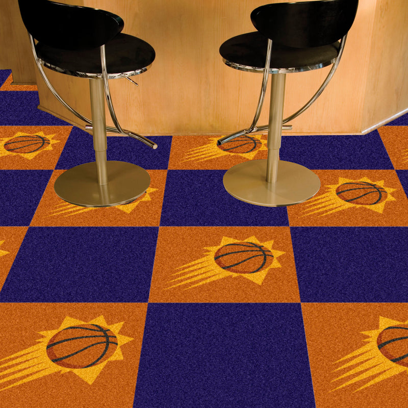 Phoenix Suns NBA Team Carpet Tiles