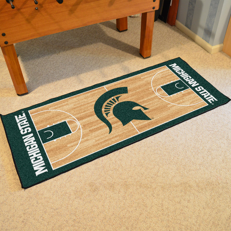 Michigan State University Collegiate NCAA Basketball Runner Mat