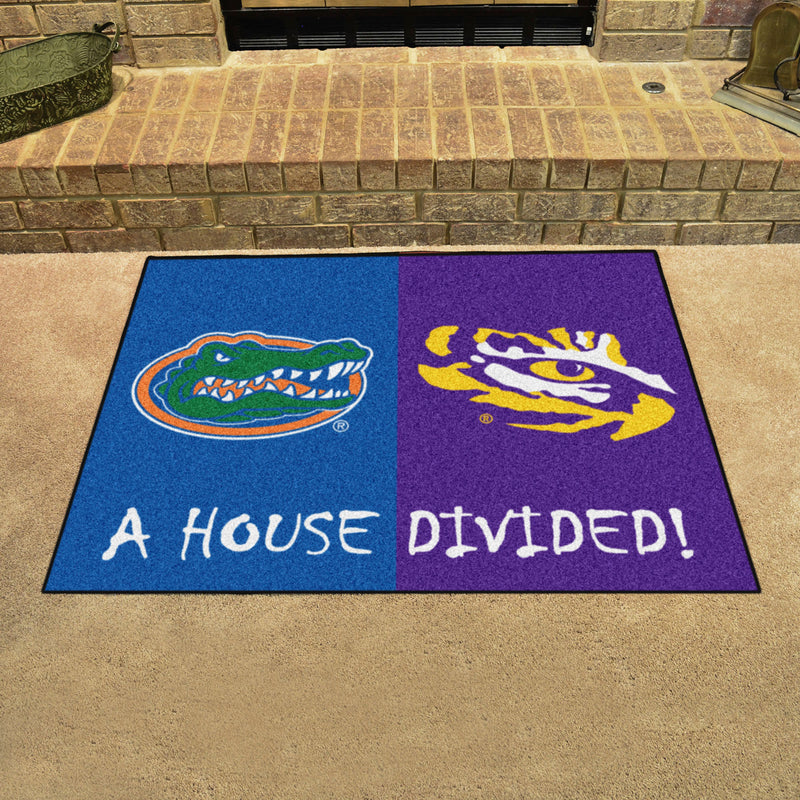 House Divided - Florida / LSU Collegiate Mat
