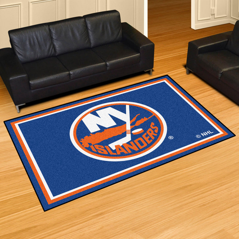 New York Islanders NHL 5x8 Plush Rug