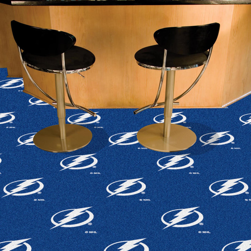 Tampa Bay Lightning NHL Team Carpet Tiles