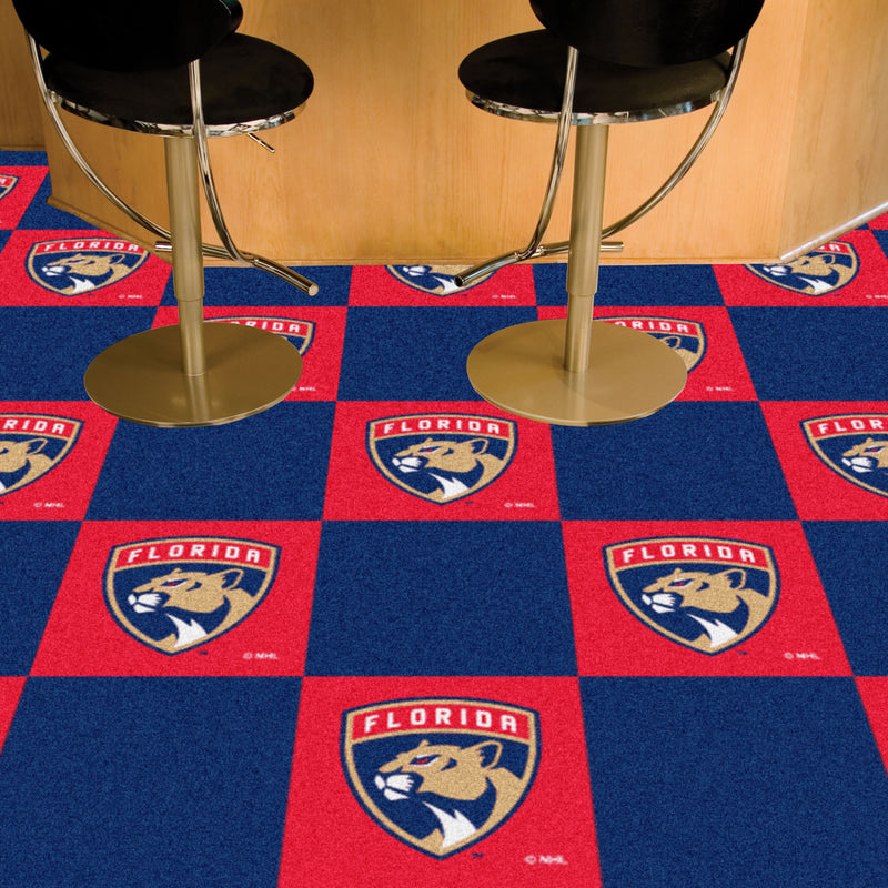 Florida Panthers NHL Team Carpet Tiles