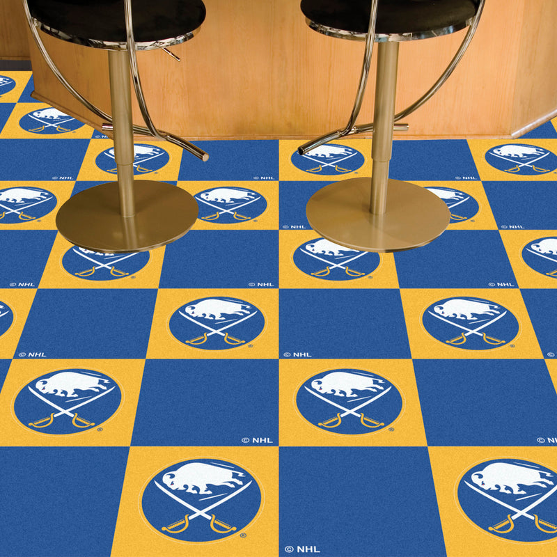 Buffalo Sabres NHL Team Carpet Tiles