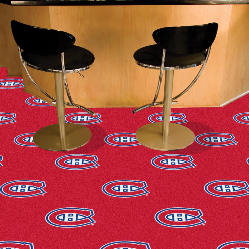 Montreal Canadiens NHL Team Carpet Tiles