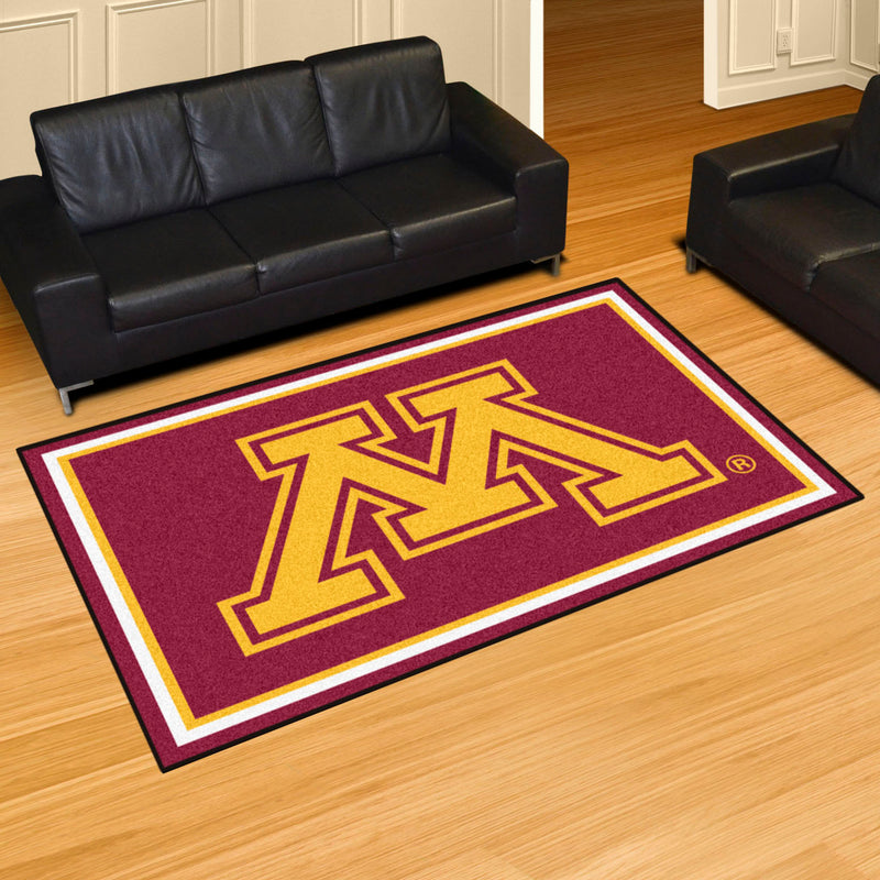 University of Minnesota Collegiate 5x8 Plush Rug