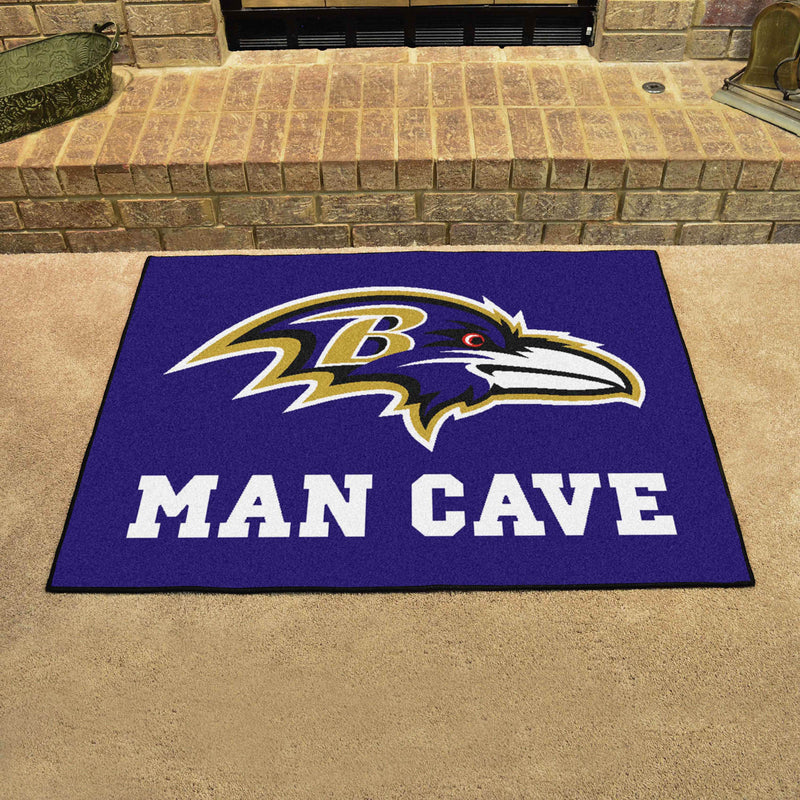 Baltimore Ravens NFL Man Cave All-Star Mats