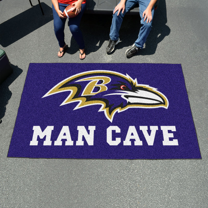 Baltimore Ravens NFL Man Cave UltiMat Rectangular Mats