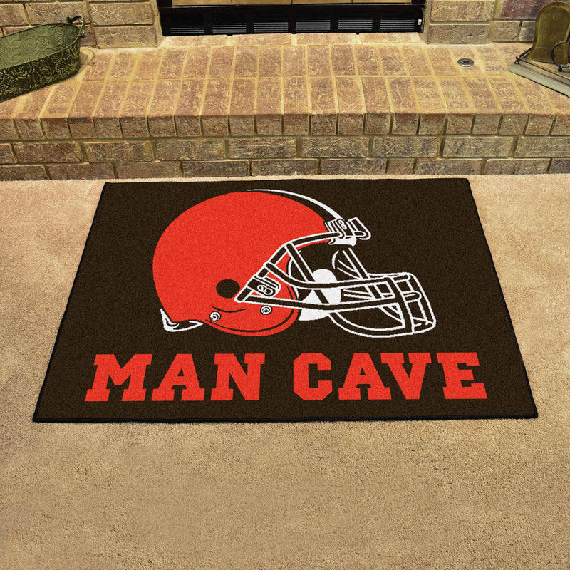 Cleveland Browns NFL Man Cave All-Star Mats