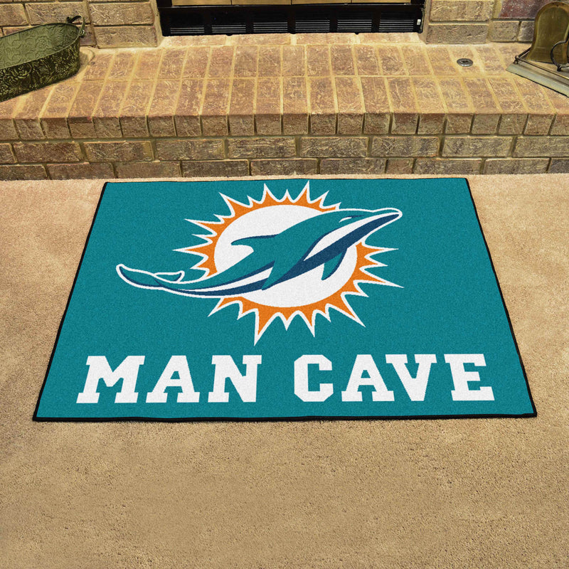 Miami Dolphins NFL Man Cave All-Star Mats