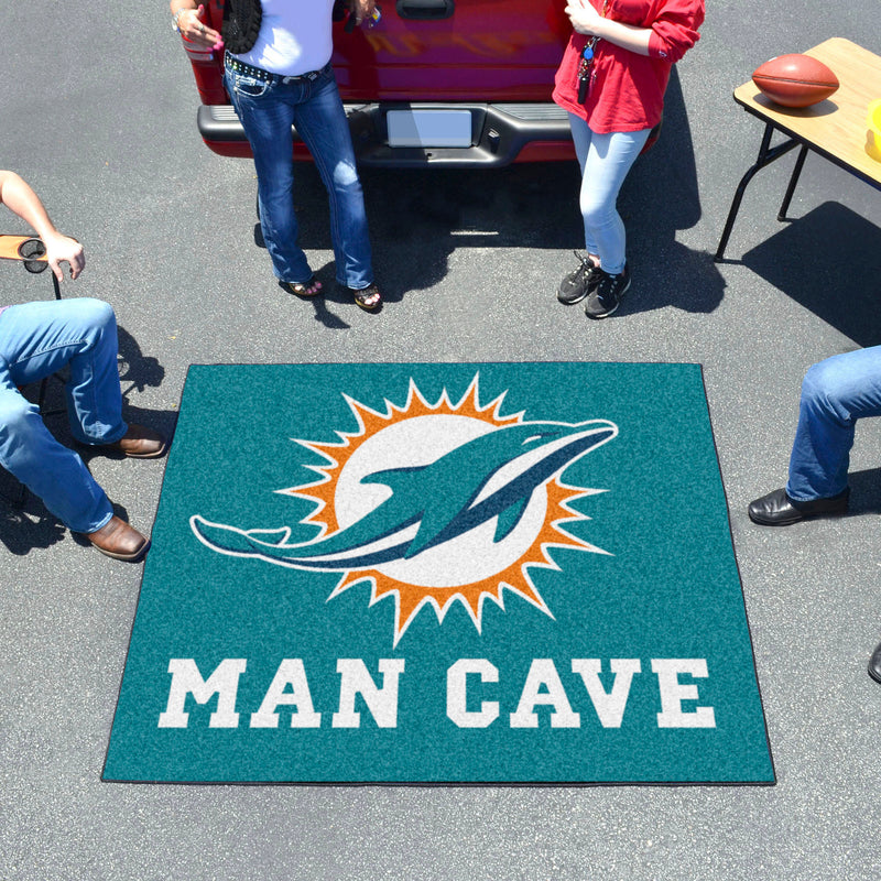 Miami Dolphins NFL Man Cave Tailgater Mats