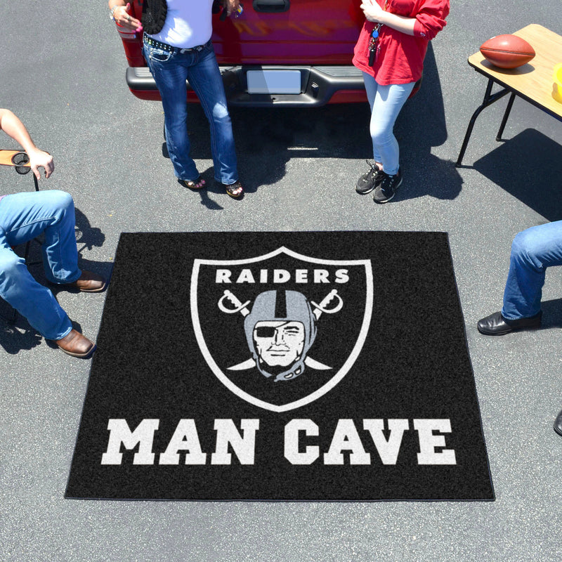 Oakland Raiders NFL Man Cave Tailgater Mats