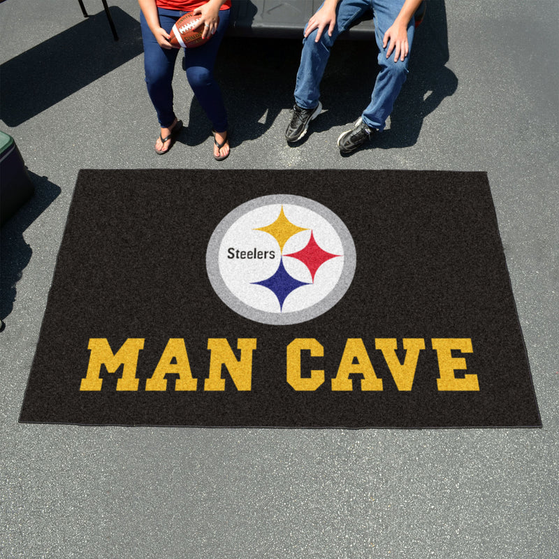 Pittsburgh Steelers NFL Man Cave UltiMat Rectangular Mats