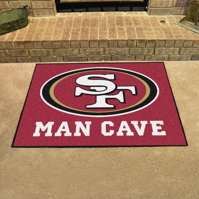 San Francisco 49ers NFL Man Cave All-Star Mats