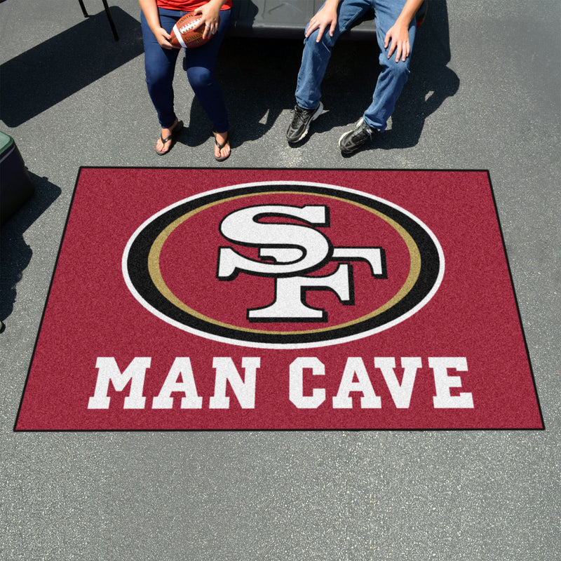 San Francisco 49ers NFL Man Cave UltiMat Rectangular Mats