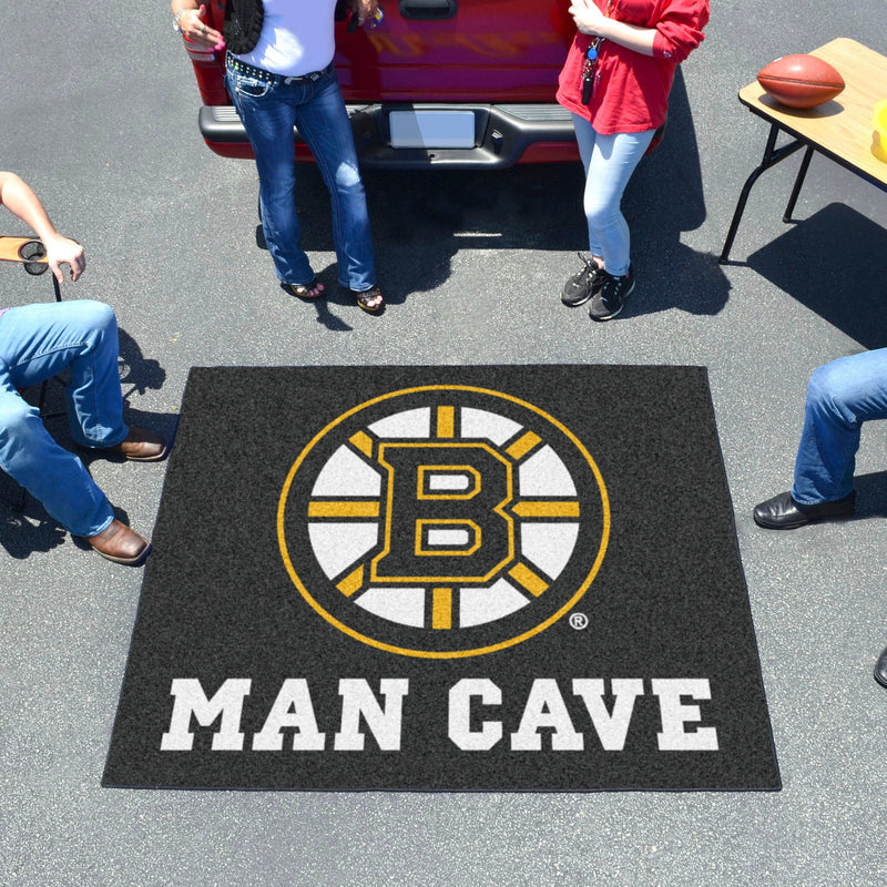 Boston Bruins NHL Man Cave Tailgater Mat