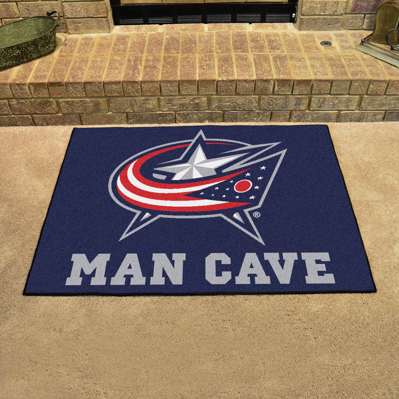 Columbus Blue Jackets NHL Man Cave All-Star Mat