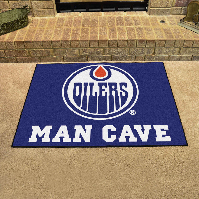 Edmonton Oilers NHL Man Cave All-Star Mat