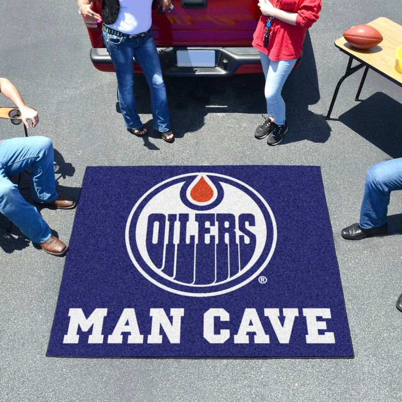 Edmonton Oilers NHL Man Cave Tailgater Mat